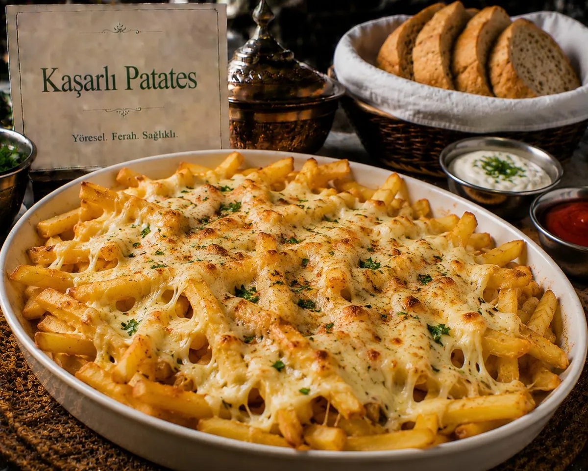 Kaşarlı Patates