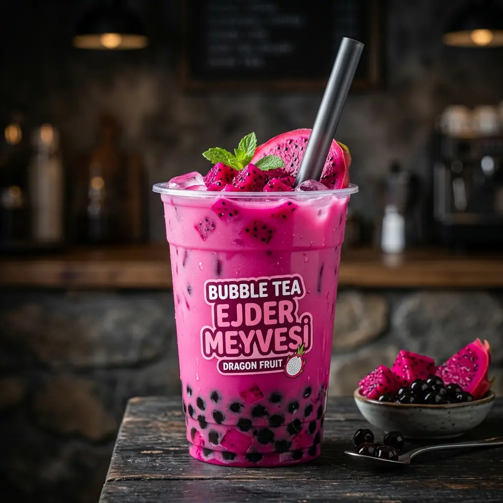 BUBBLE TEA EJDER MEYVESİ