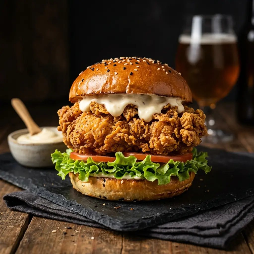 CHİCKEN BURGER