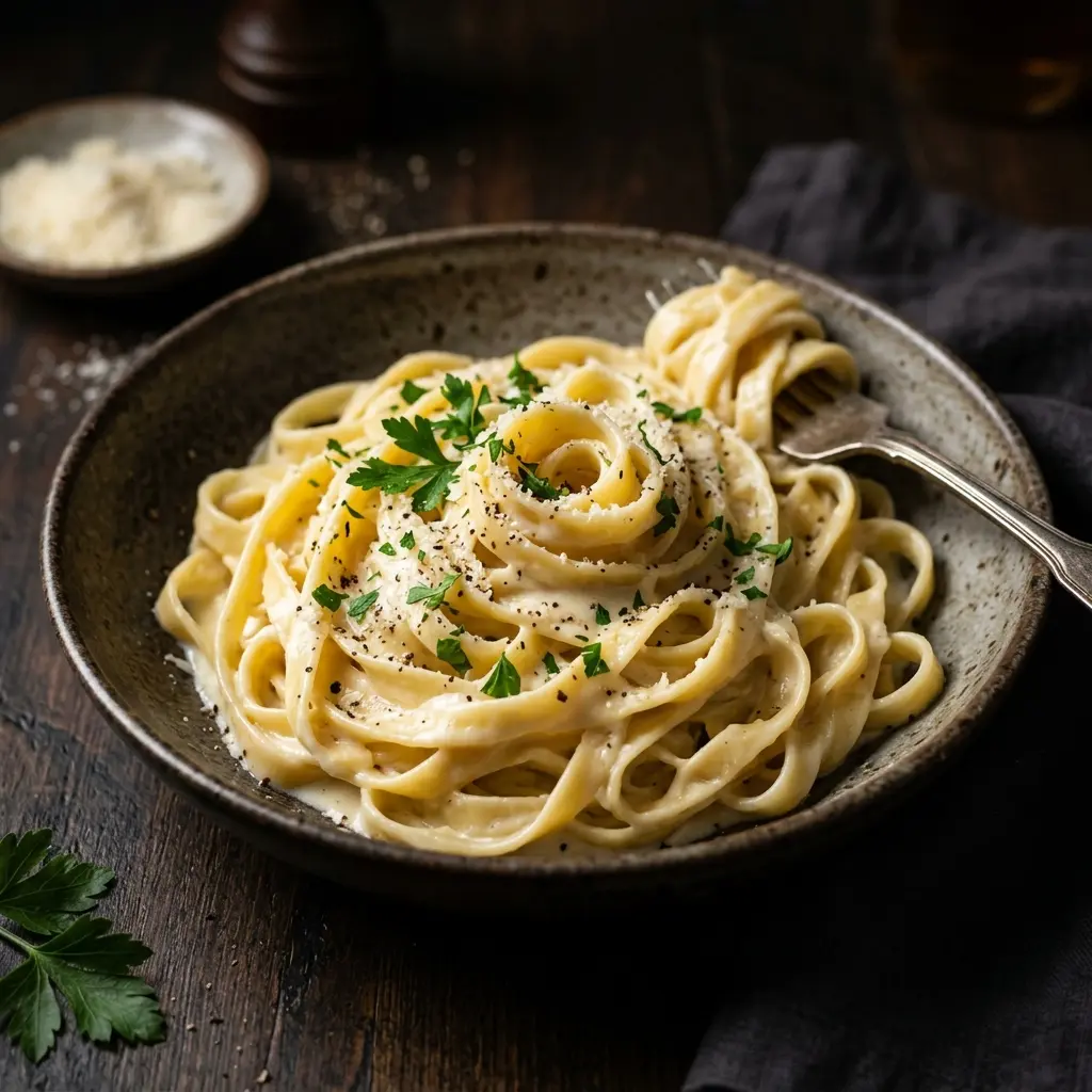 FETTUCHİNİ ALFREDO