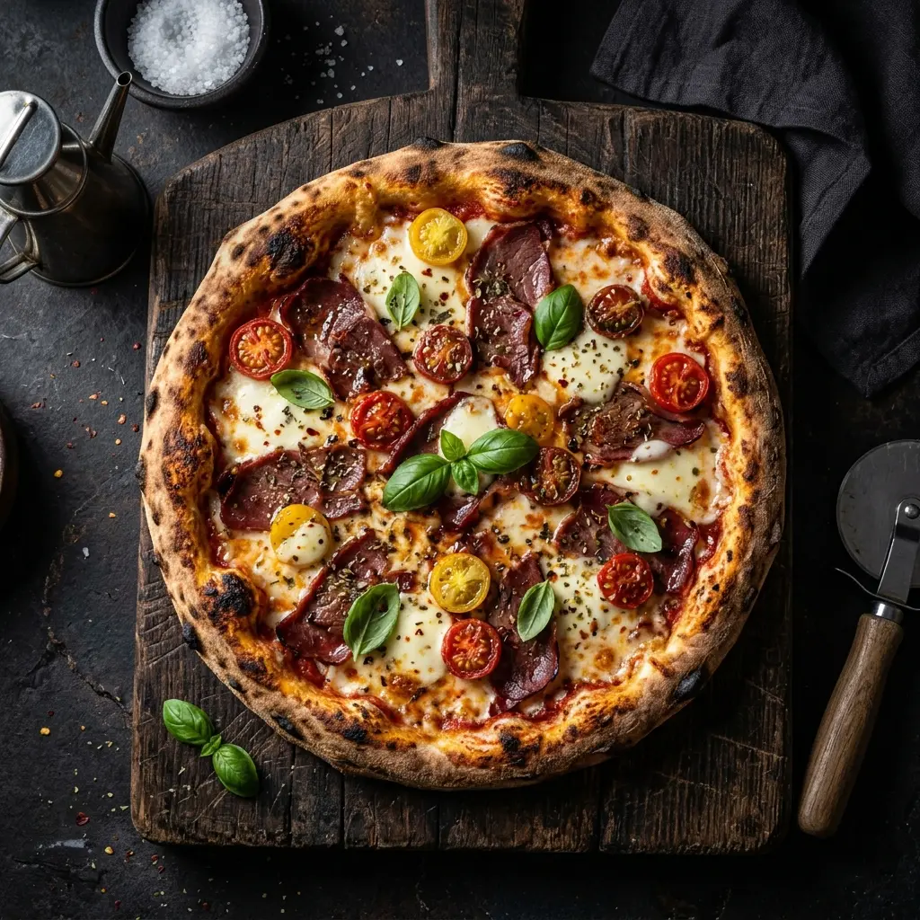 FÜME ETLİ PİZZA