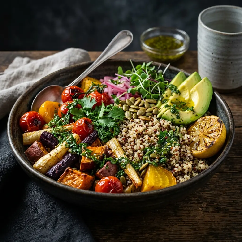 KİNOALI SEBZELİ BOWL