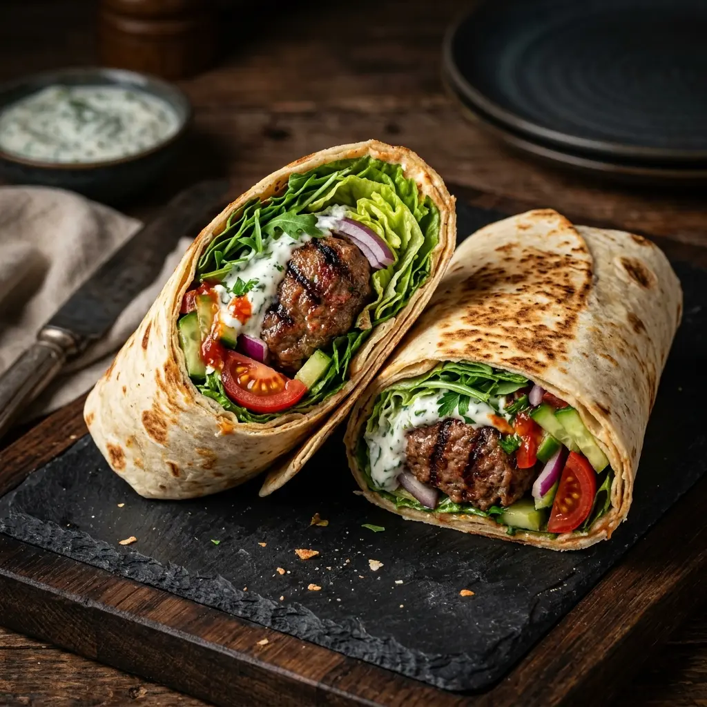 KÖFTE WRAP