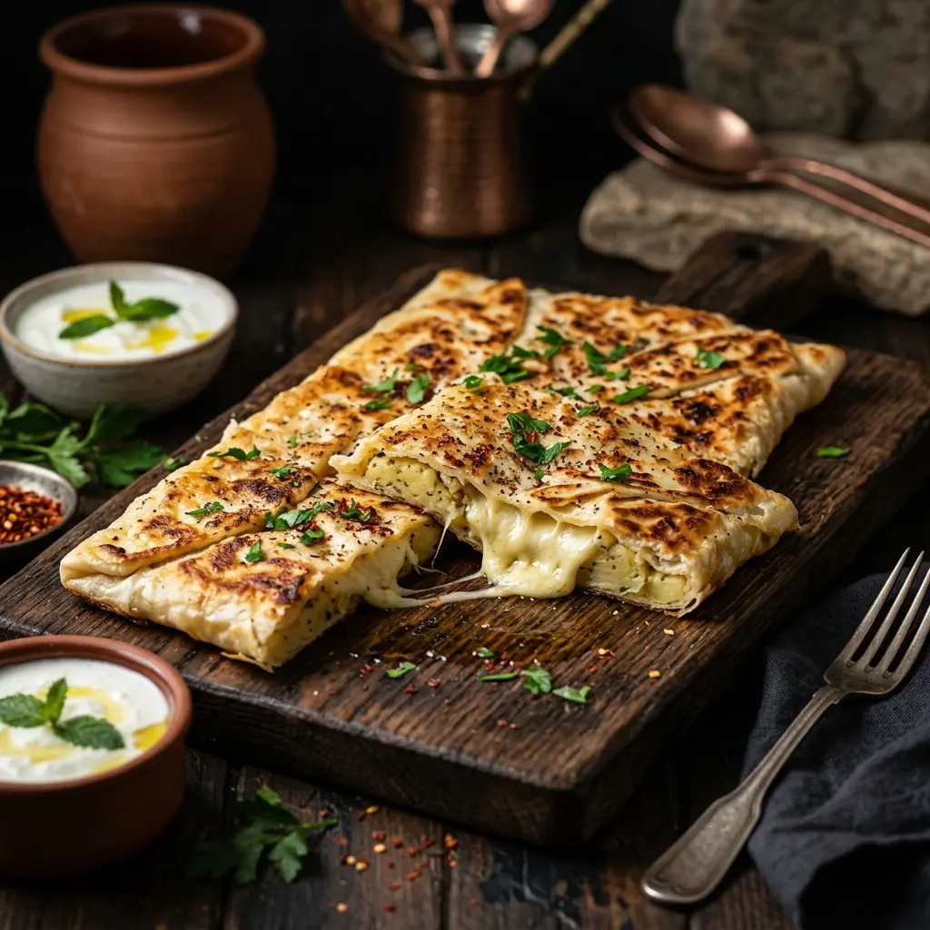 PATATES KAŞARLI GÖZLEME
