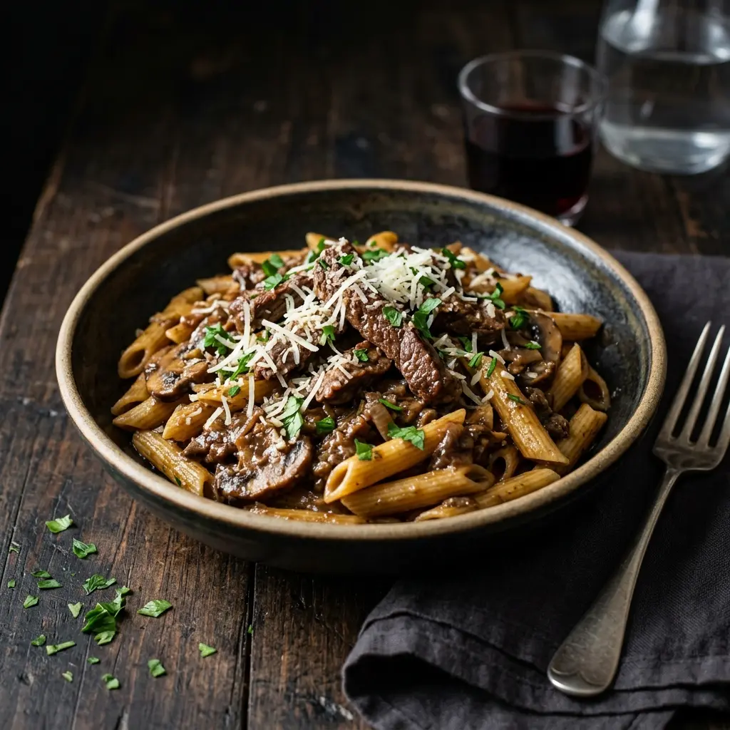 PENNE BEEF(ETLİ PENNE)