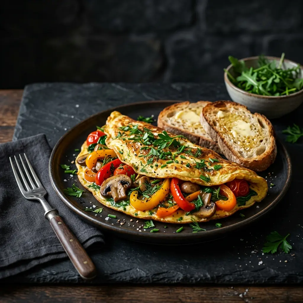 SEBZELİ OMLET