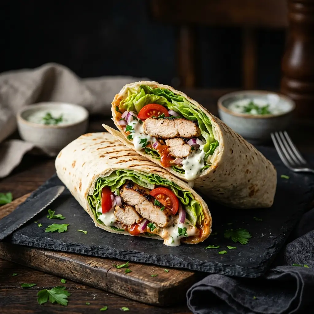 TAVUKLU WRAP